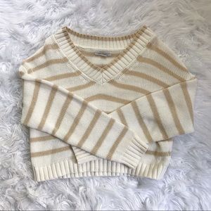 Striped American Eagle sweater